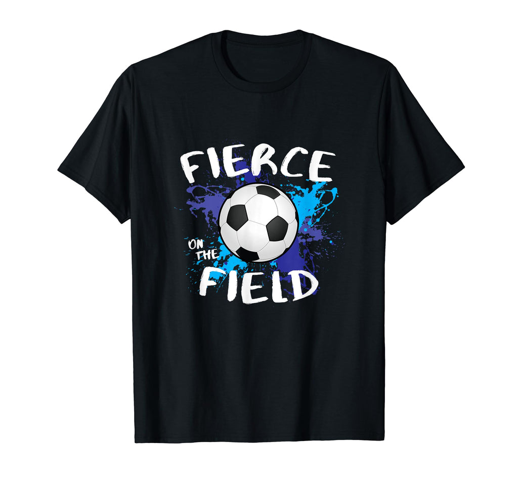 Fierce Soccer Player T-Shirt - Graphic Print for Adults - T-Shirt, Sweatshirt, Hoodie