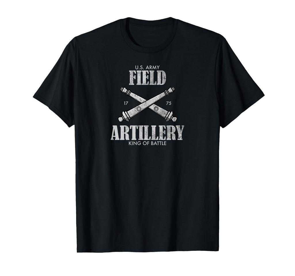 Field Artillery Distressed T-Shirt - Casual Everyday Wear for Adults - T-Shirt, Sweatshirt, Hoodie