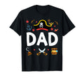 Pirate Dad Pirates Hat Matching T-Shirt - Custom Art Print Men Women - T-Shirt, Sweatshirt, Hoodie