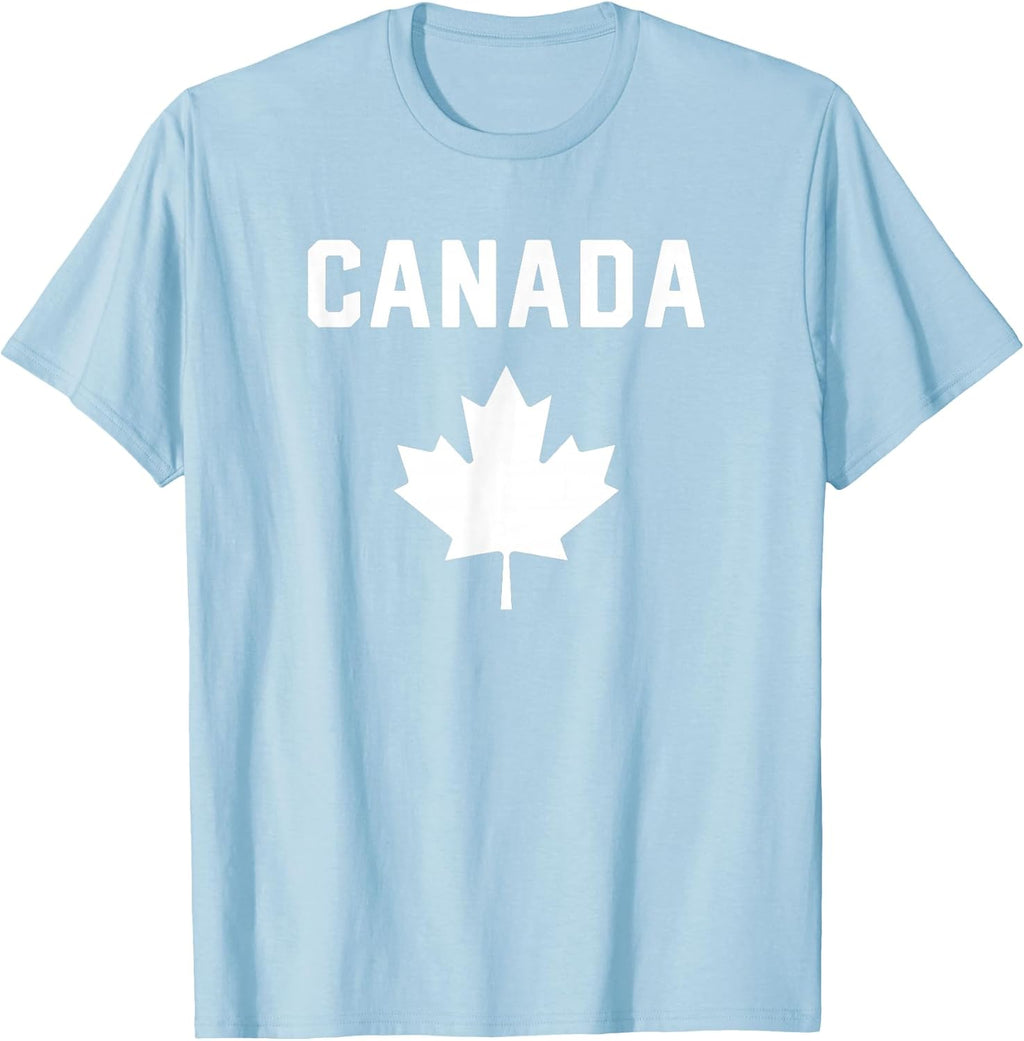 I Love Canada Minimalist Canadian Flag Small - Adult & Kids T-Shirts, Sweatshirts & Hoodies apparel design preview 1