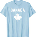 I Love Canada Minimalist Canadian Flag Small - Adult & Kids T-Shirts, Sweatshirts & Hoodies apparel design preview 1