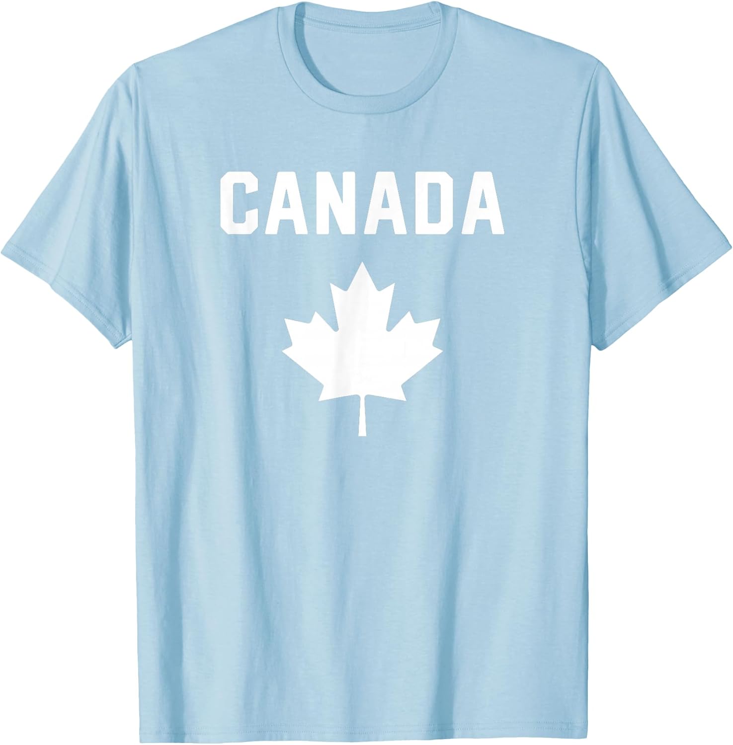I Love Canada Minimalist Canadian Flag Small - Adult & Kids T-Shirts, Sweatshirts & Hoodies apparel design preview 1