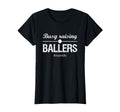 Softball Mom Gifts Busy Raising Ballers T-Shirt - Custom Art Print Unisex - T-Shirt, Sweatshirt, Hoodie
