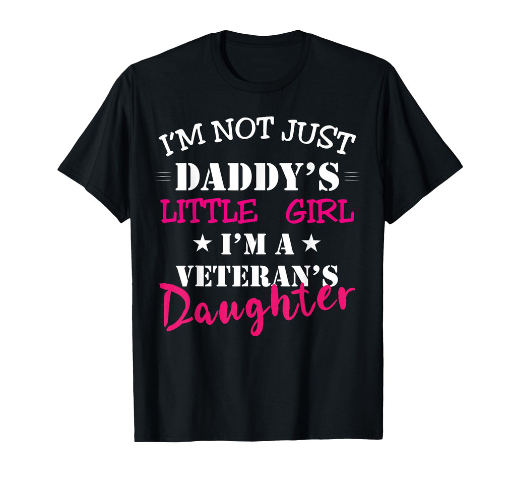 Daddys Little Veteran Dad T-Shirt - Casual Everyday Wear for Adults - T-Shirt, Sweatshirt, Hoodie