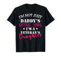 Daddys Little Veteran Dad T-Shirt - Casual Everyday Wear for Adults - T-Shirt, Sweatshirt, Hoodie