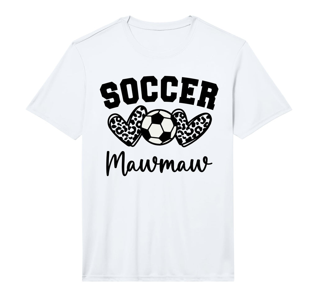 Soccer Mawmaw Matching Family Soccer T-Shirt - Minimalist Print for Adults - T-Shirt, Sweatshirt, Hoodie