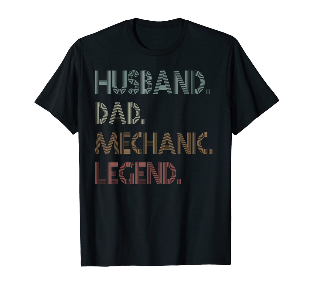Mens Funny Mechanic Dad Husband Dad T-Shirt - Trendy Graphic Men Women - T-Shirt, Sweatshirt, Hoodie