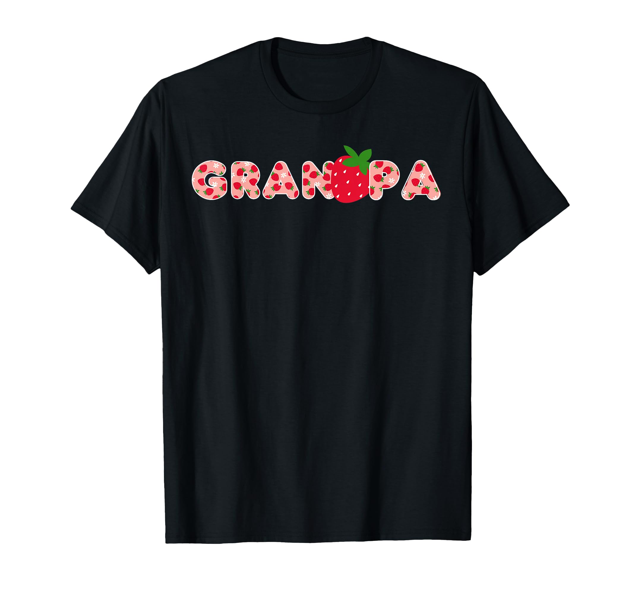 Grandpa Strawberry First Birthday Party T-Shirt - Graphic Print Unisex - T-Shirt, Sweatshirt, Hoodie