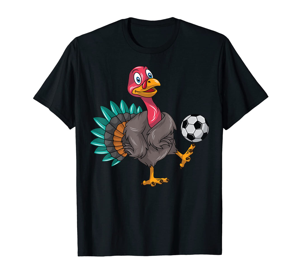 Funny Thanksgiving Soccer Turkey T-Shirt - Unique Graphic for Adults - T-Shirt, Sweatshirt, Hoodie