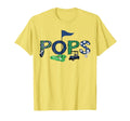 Pops Birthday Hole One Golf Sport T-Shirt - Unique Graphic Men Women - T-Shirt, Sweatshirt, Hoodie
