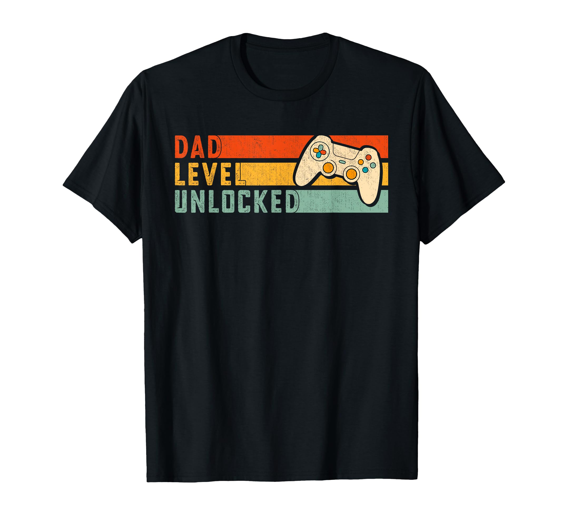 Dad Level Unlocked Gamer Dad Fathers T-Shirt - Fun Novelty Design Unisex - T-Shirt, Sweatshirt, Hoodie
