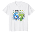 I Was 6 Now Im 7 Soccer Birthday 7Th T-Shirt - Graphic Print for Adults - T-Shirt, Sweatshirt, Hoodie