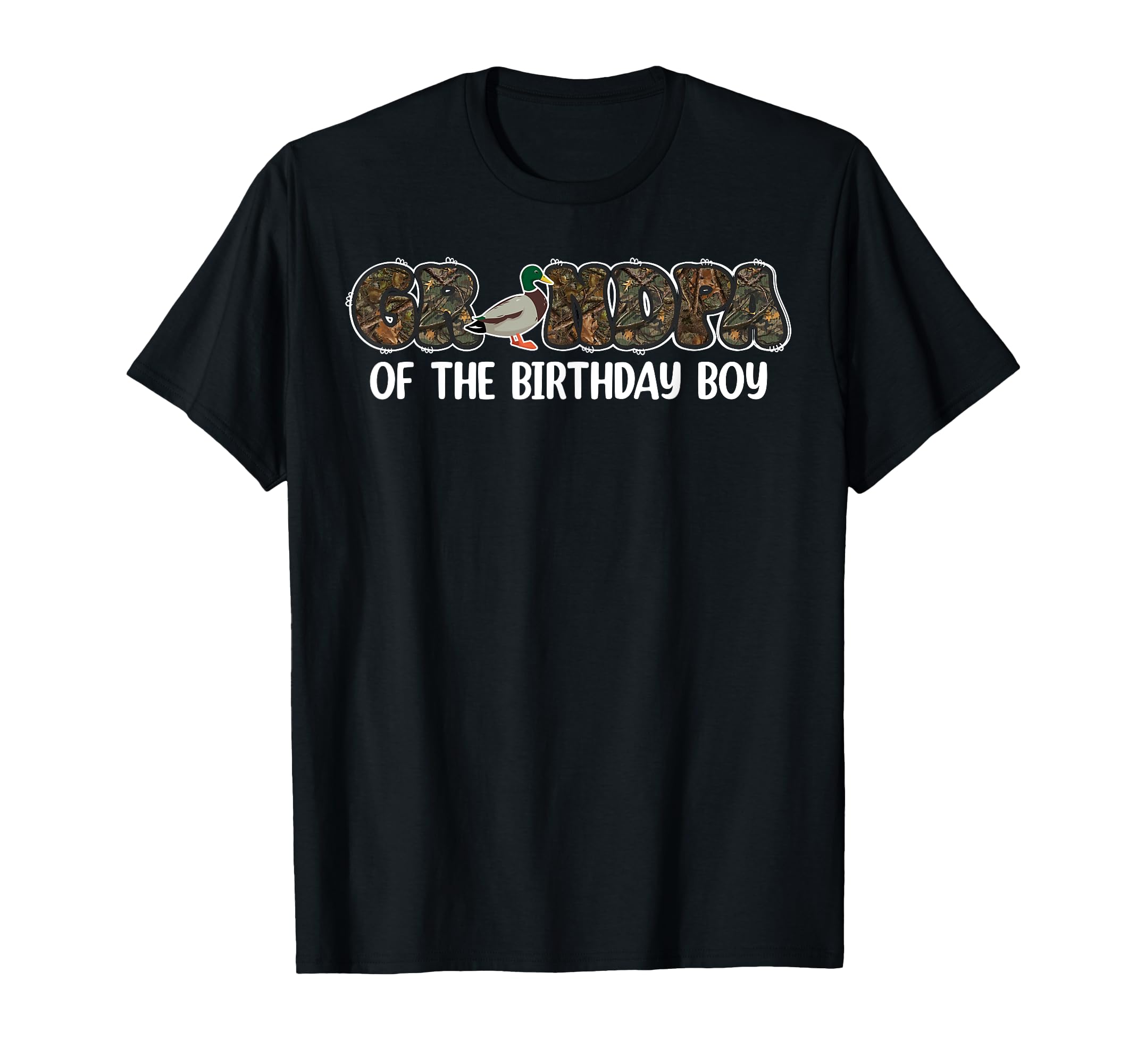 Grandpa Birthday One Lucky Duck T-Shirt - Fun Novelty Design for Adults - T-Shirt, Sweatshirt, Hoodie