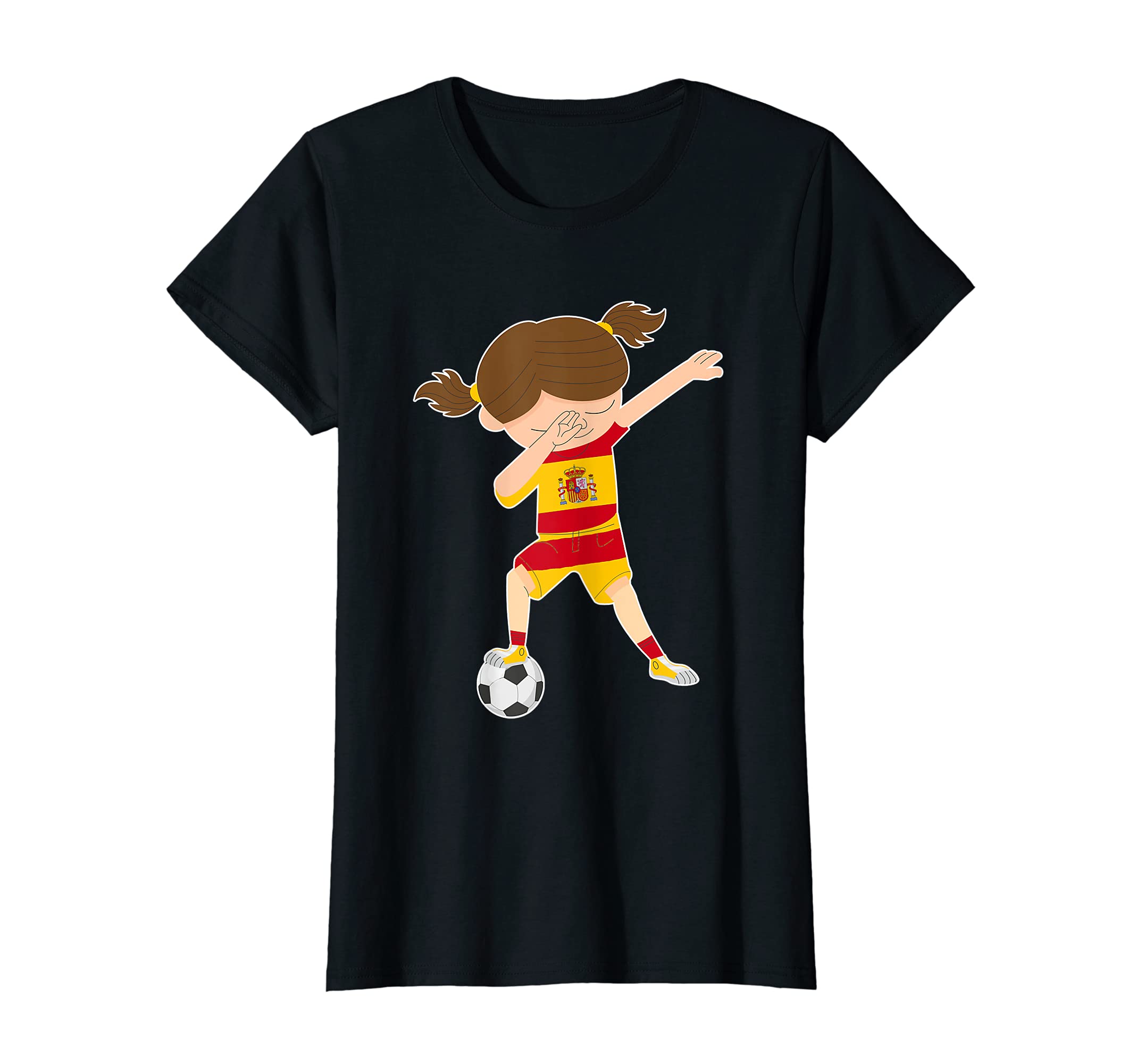 Dabbing Spanish Soccer Player T-Shirt - Trendy Graphic Men Women - T-Shirt, Sweatshirt, Hoodie