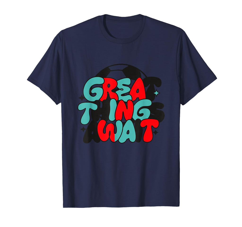 Motivational Soccer Fan T-Shirt - Minimalist Print Men Women - T-Shirt, Sweatshirt, Hoodie