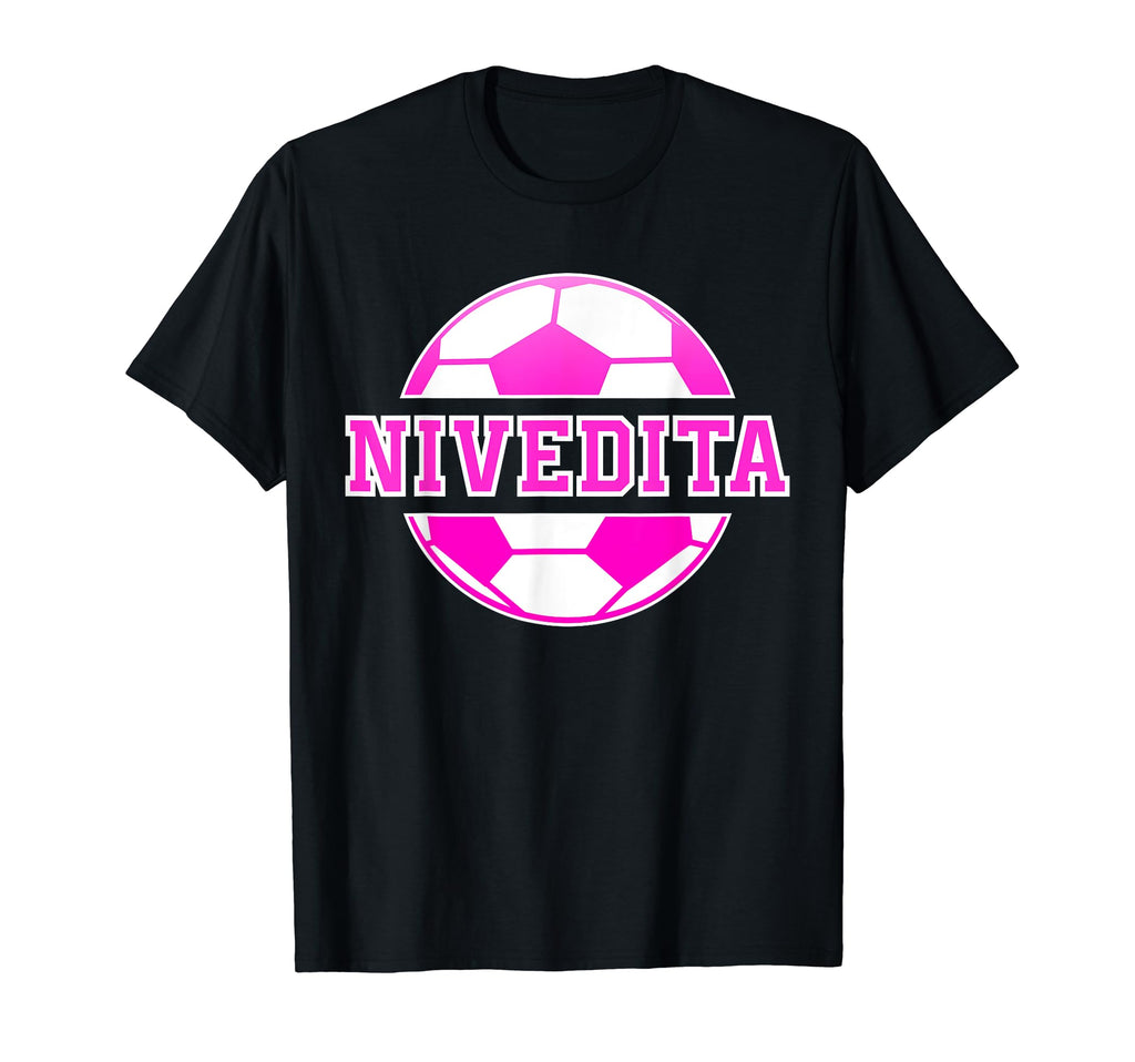 Nivedita Name Soccer Play Football T-Shirt - Graphic Print Men Women - T-Shirt, Sweatshirt, Hoodie