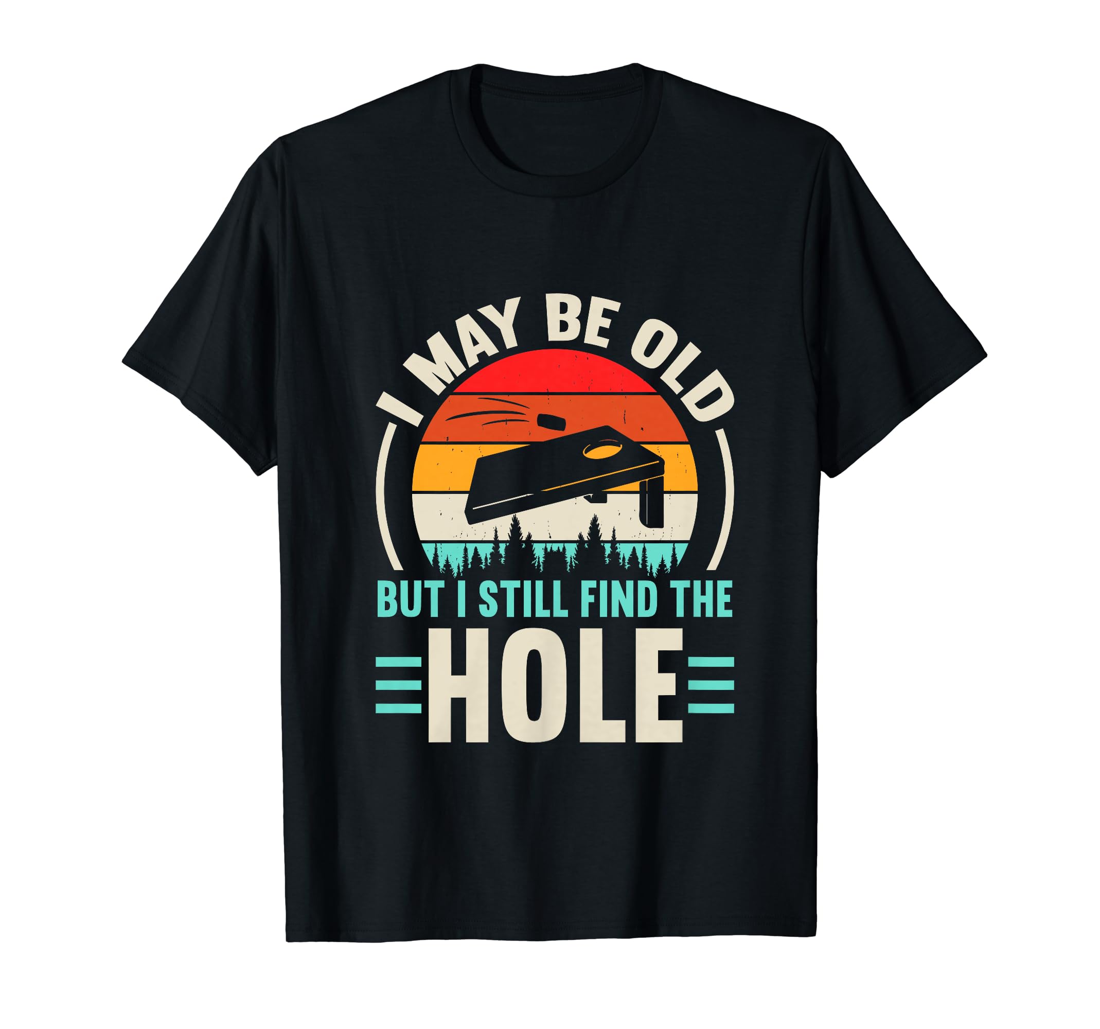 Cornhole Grandpa Dad Toss Games T-Shirt - Unique Graphic for Adults - T-Shirt, Sweatshirt, Hoodie