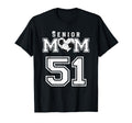 Proud Senior Soccer Mom Custom Jersey T-Shirt - Custom Art Print Men Women - T-Shirt, Sweatshirt, Hoodie