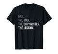 Mens Dad Copywriter Legend T-Shirt - Unique Graphic Men Women - T-Shirt, Sweatshirt, Hoodie