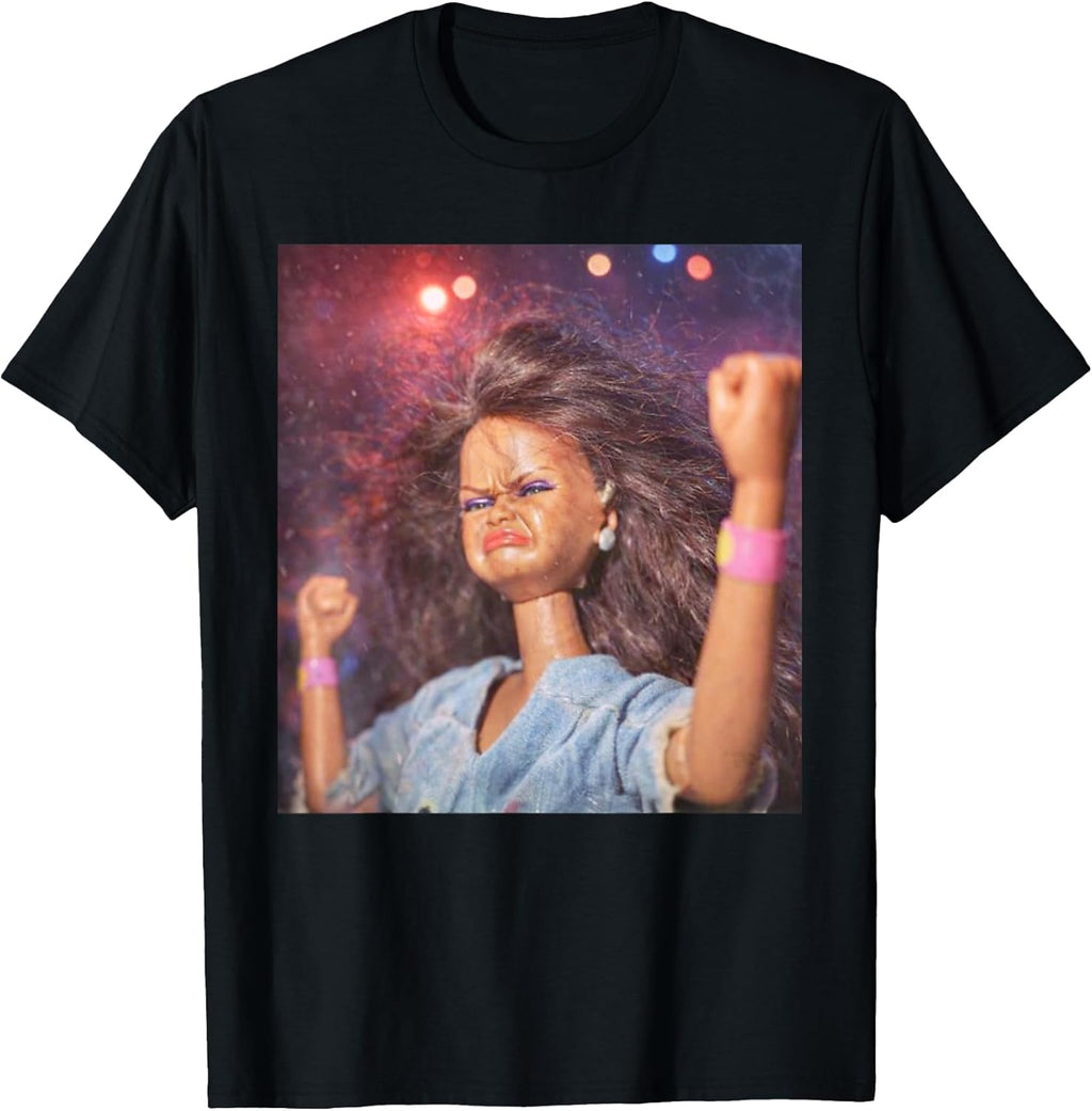 Funny Doll Party Meme Face - Adult & Kids T-Shirts, Sweatshirts & Hoodies apparel design preview 1