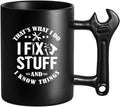 LOZACHE Funny Dad Coffee Mug with Wrench Handle - Adult & Kids T-Shirts, Sweatshirts & Hoodies apparel design preview 1
