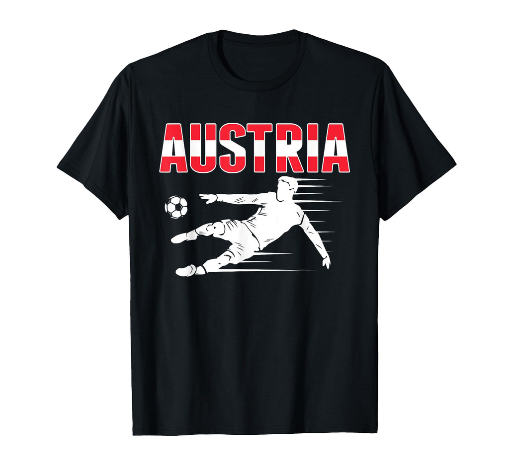 Austria Soccer Fans Jersey Austrian T-Shirt - Novelty Apparel Men Women - T-Shirt, Sweatshirt, Hoodie