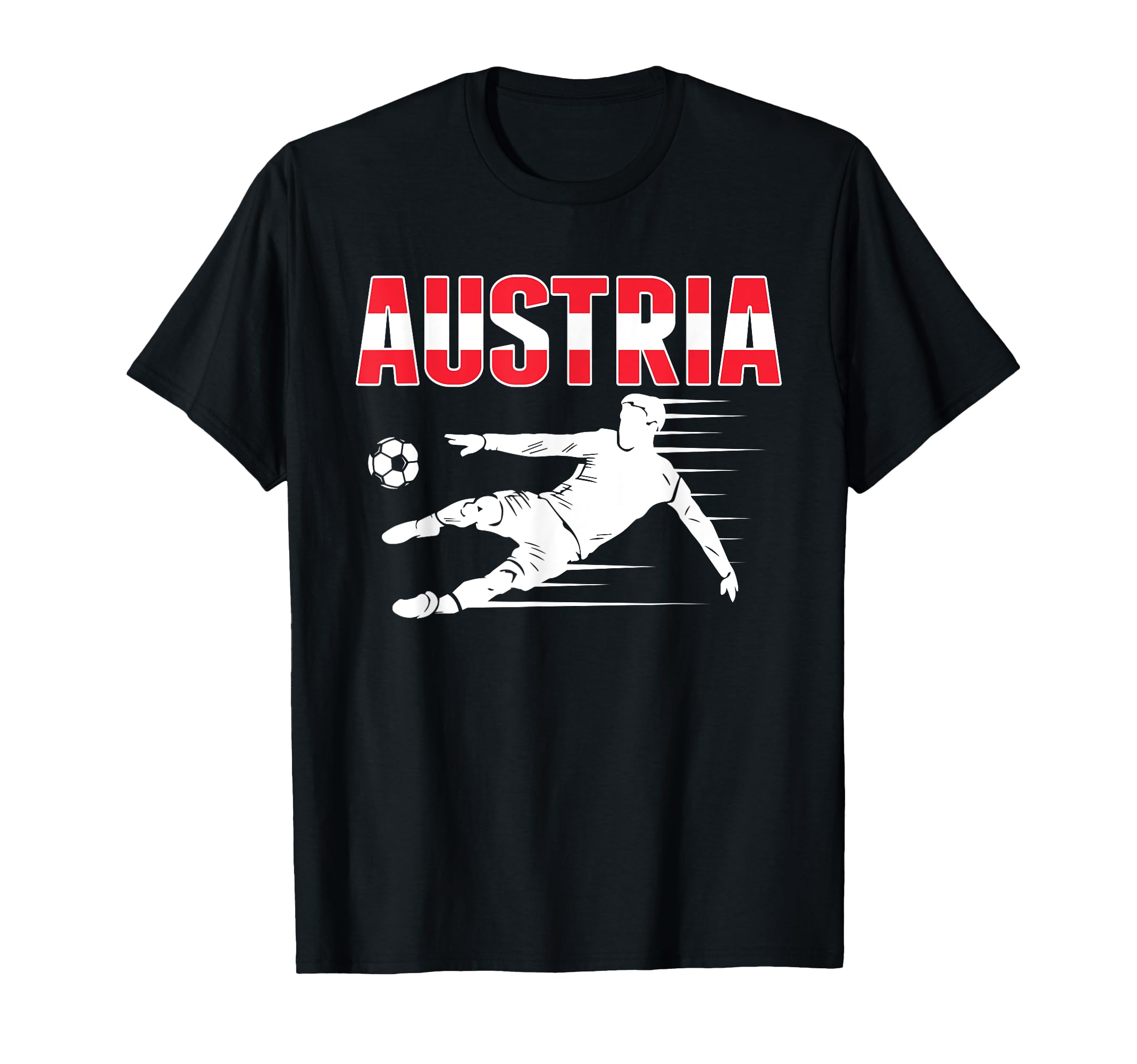 Austria Soccer Fans Jersey Austrian T-Shirt - Novelty Apparel Men Women - T-Shirt, Sweatshirt, Hoodie
