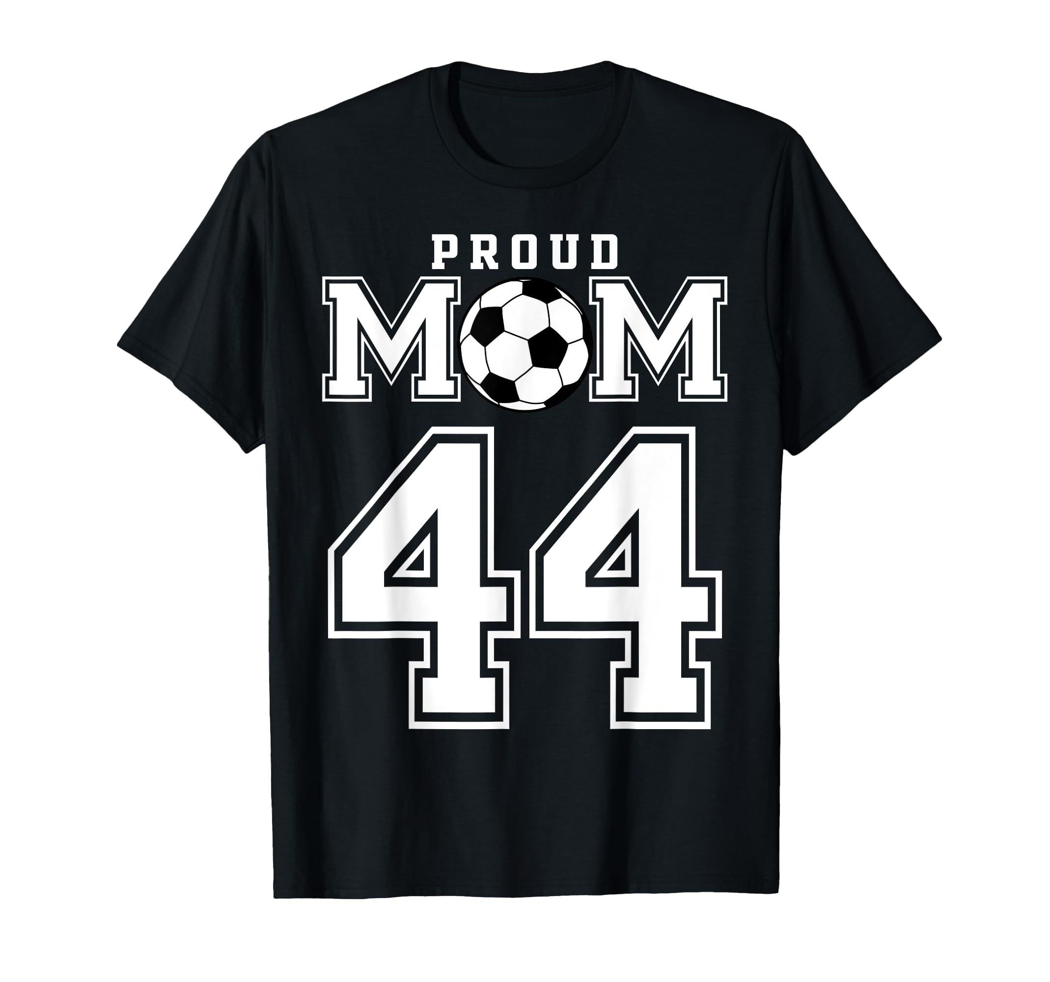 Number 44 Custom Proud Soccer Futbol T-Shirt - Unique Graphic Men Women - T-Shirt, Sweatshirt, Hoodie