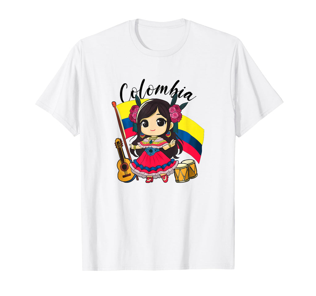 Colombia Colombian Flag Day Hispanic T-Shirt - Fun Novelty Design Unisex - T-Shirt, Sweatshirt, Hoodie
