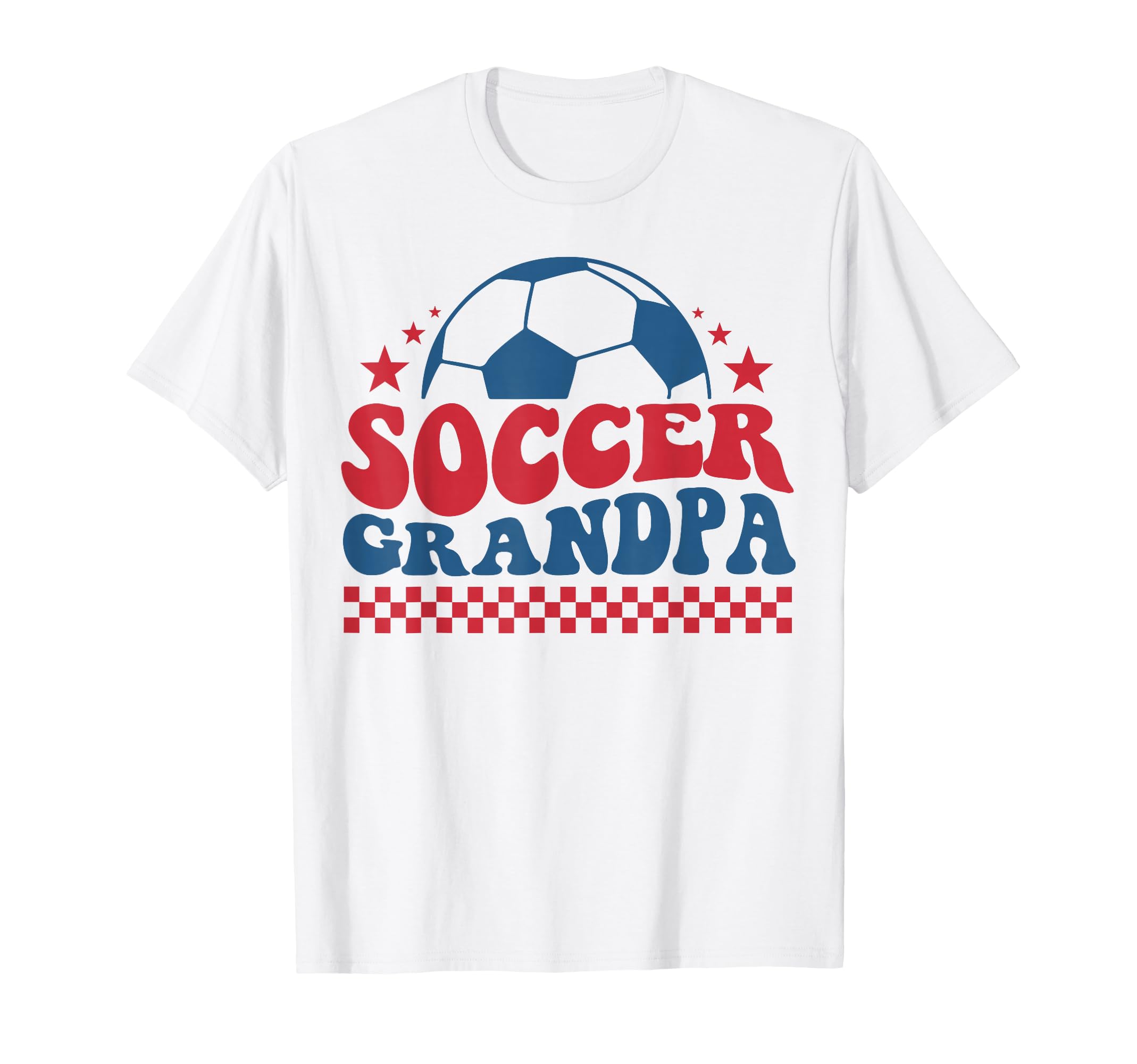Soccer Grandpa Soccer Fan Support T-Shirt - Graphic Print for Adults - T-Shirt, Sweatshirt, Hoodie