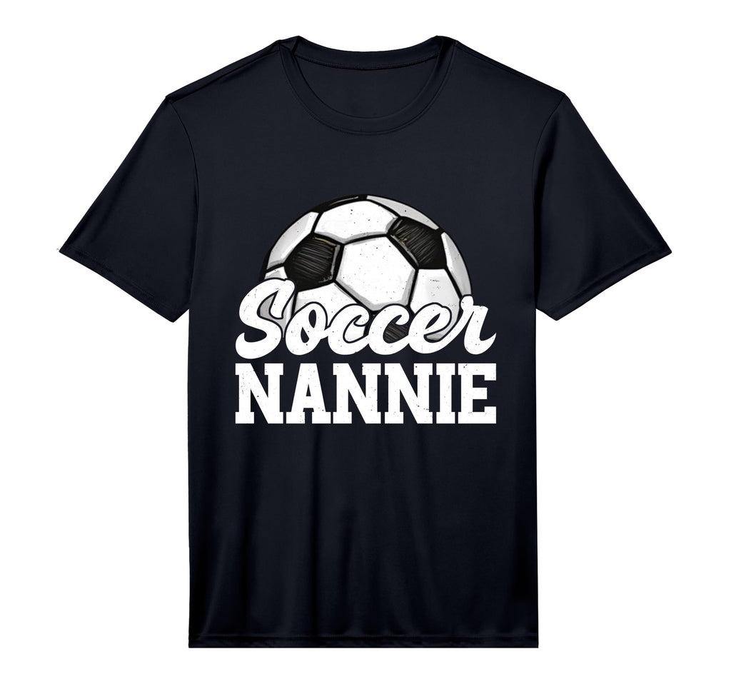 Mens Soccer Nannie Gifts Mothers Day T-Shirt - Unique Graphic for Adults - T-Shirt, Sweatshirt, Hoodie
