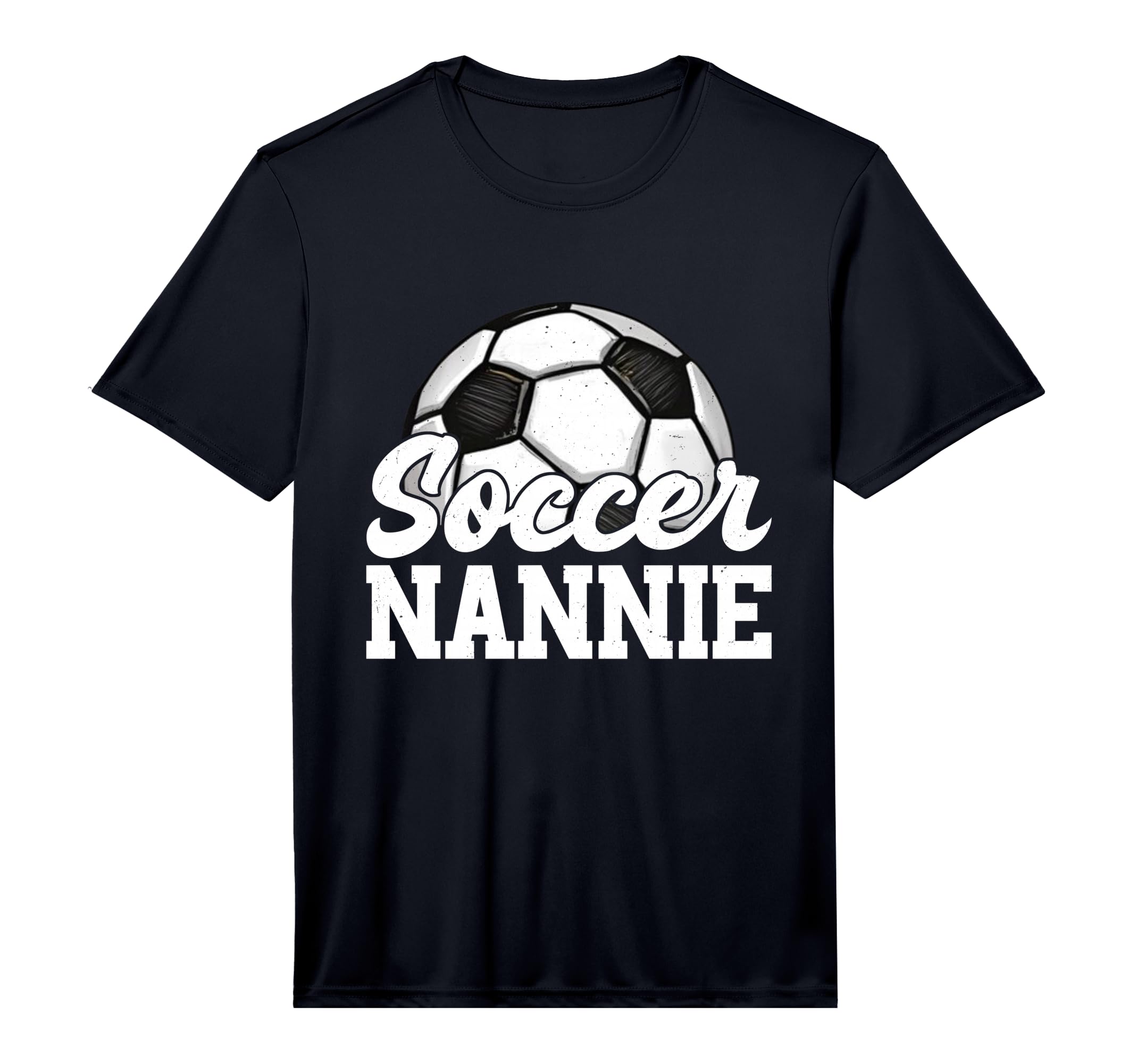 Mens Soccer Nannie Gifts Mothers Day T-Shirt - Unique Graphic for Adults - T-Shirt, Sweatshirt, Hoodie