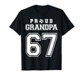 Number 67 Custom Proud Soccer Futbol T-Shirt - Trendy Graphic for Adults - T-Shirt, Sweatshirt, Hoodie