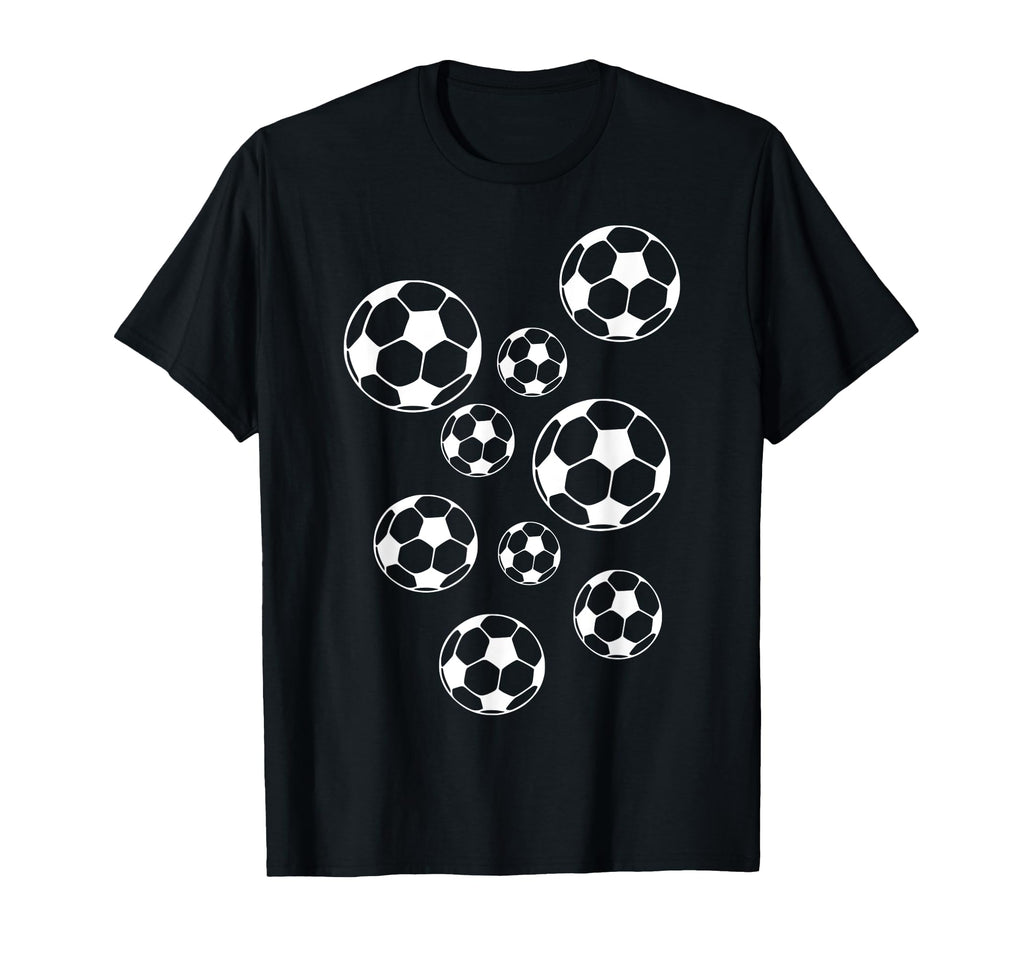 Soccer Balls T-Shirt - Casual Everyday Wear Men Women - T-Shirt, Sweatshirt, Hoodie