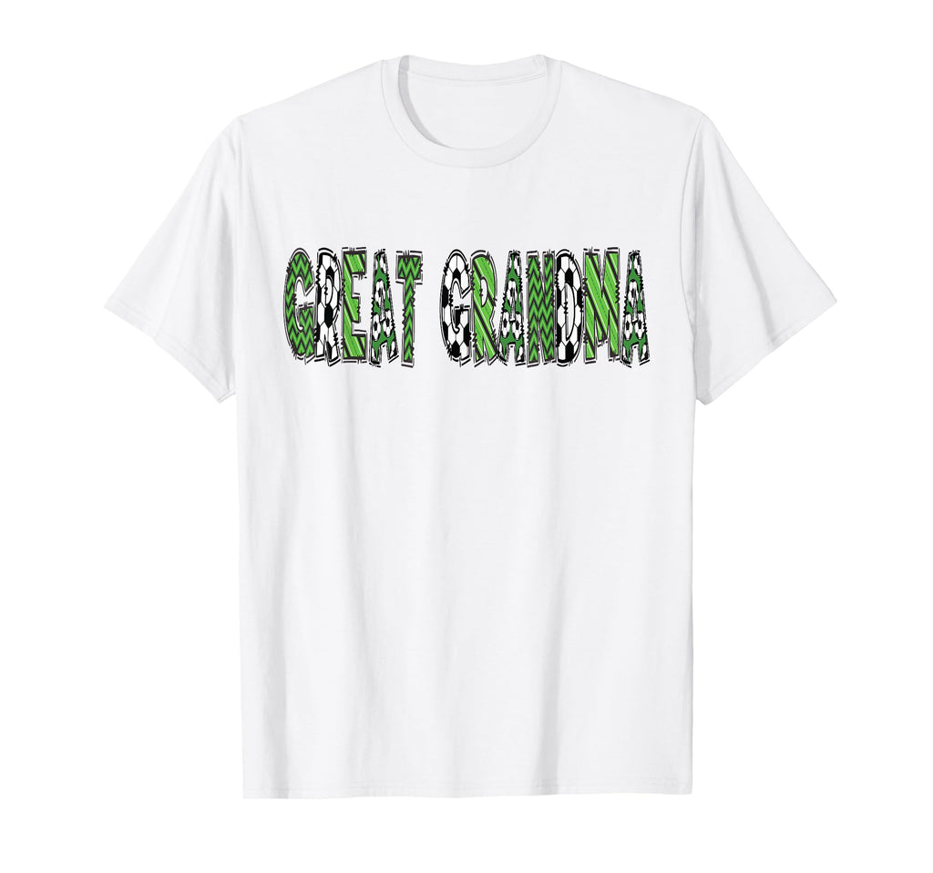 Soccer Great Grandma Birthday Soccer T-Shirt - Fun Novelty Design Unisex - T-Shirt, Sweatshirt, Hoodie