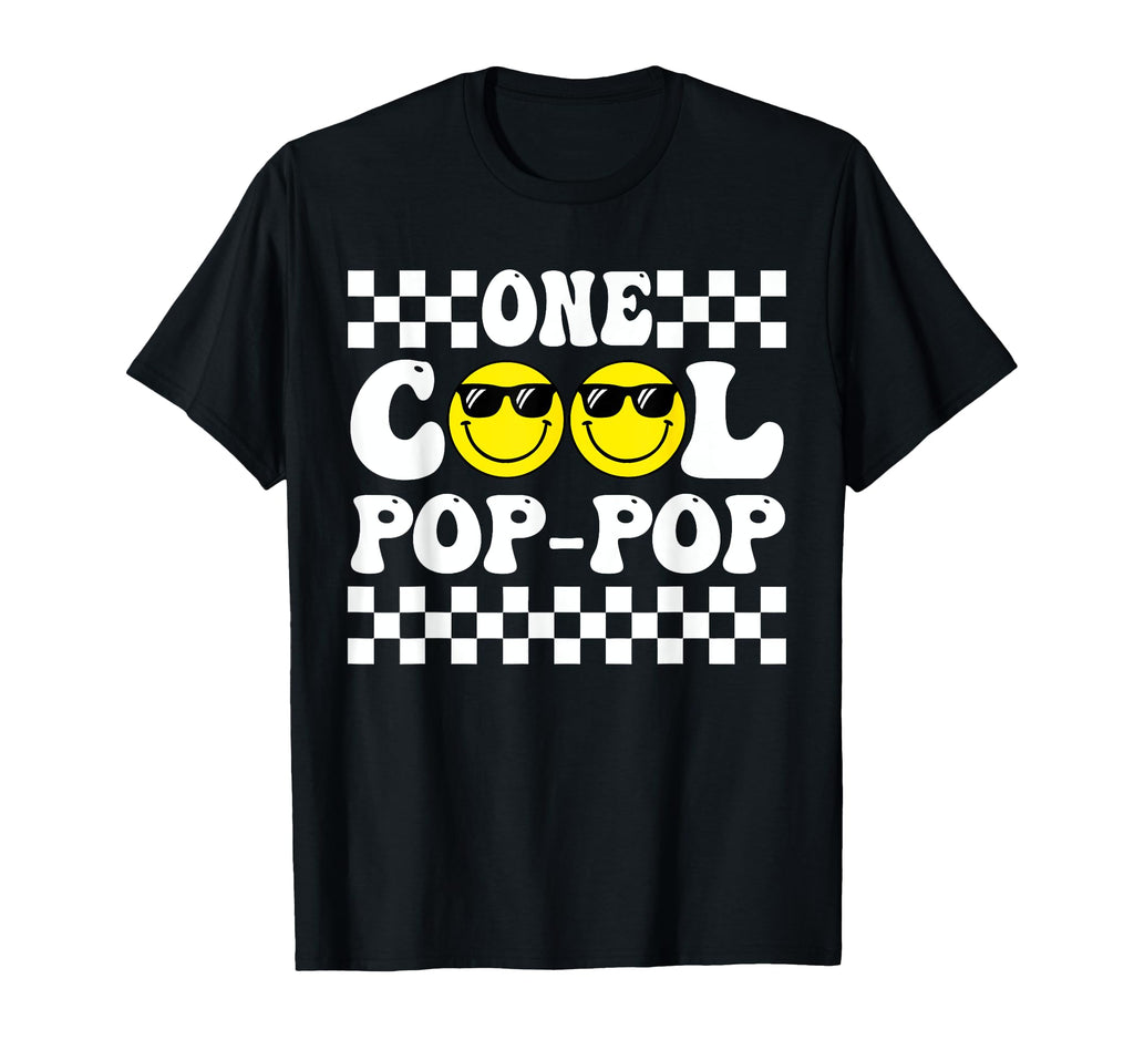 One Happy Dude 1St Birthday One Pop T-Shirt - Novelty Apparel Men Women - T-Shirt, Sweatshirt, Hoodie