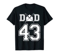 Number 43 Players Biggest Fan T-Shirt - Aesthetic Graphic Men Women - T-Shirt, Sweatshirt, Hoodie