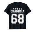 Number 68 Custom Proud Soccer Futbol T-Shirt - Unique Graphic Men Women - T-Shirt, Sweatshirt, Hoodie