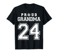 Number 24 Custom Proud Soccer T-Shirt - Fun Novelty Design Men Women - T-Shirt, Sweatshirt, Hoodie