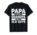 Papa Art Grandpa From Grandkids T-Shirt - Fun Novelty Design for Adults - T-Shirt, Sweatshirt, Hoodie
