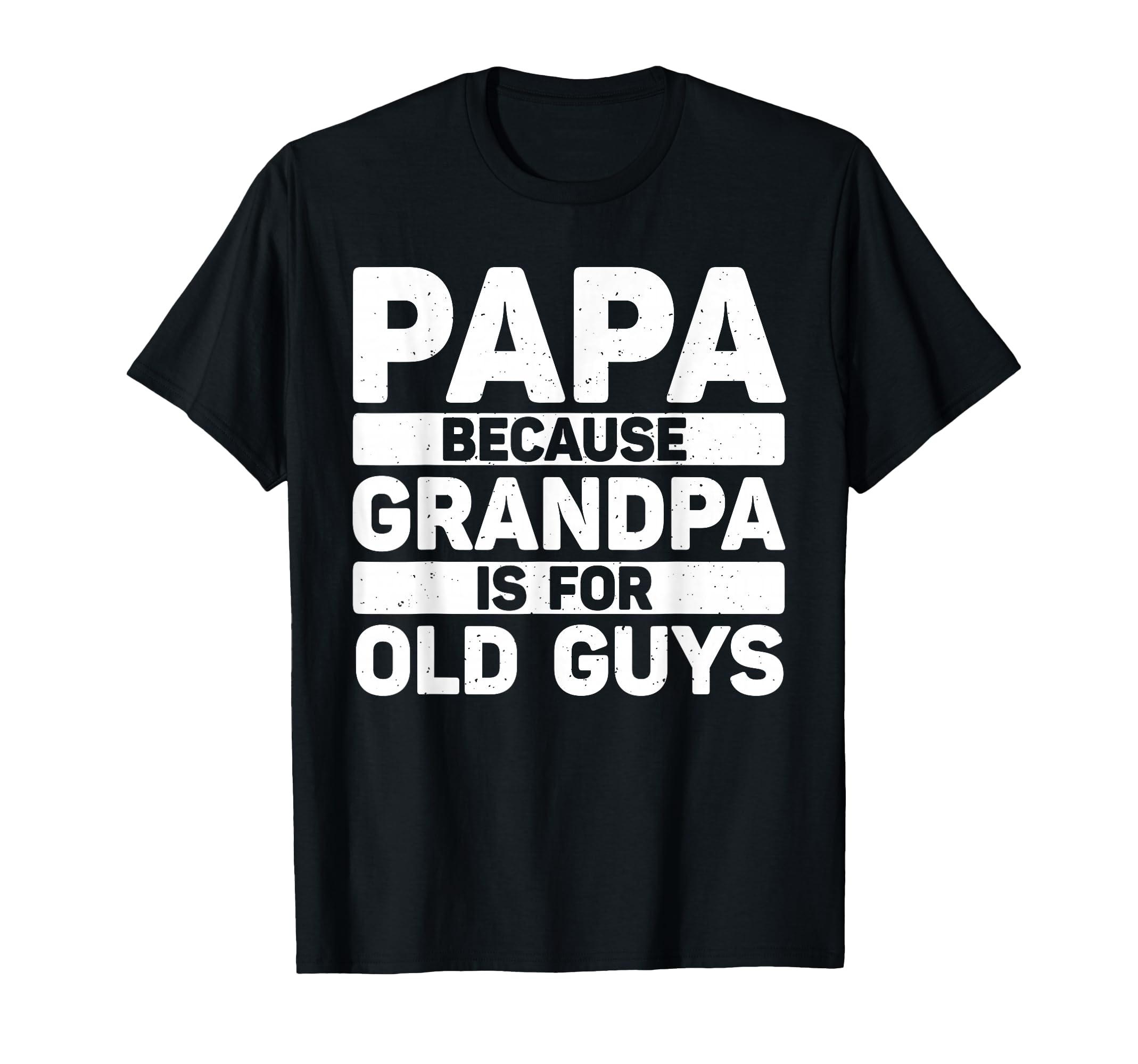 Papa Art Grandpa From Grandkids T-Shirt - Fun Novelty Design for Adults - T-Shirt, Sweatshirt, Hoodie