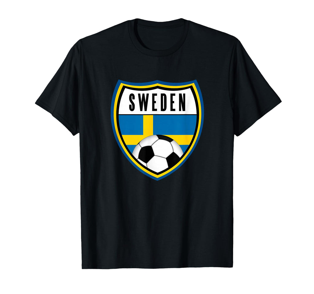 Sweden Soccer Jersey Swedish Flag T-Shirt - Streetwear Style Men Women - T-Shirt, Sweatshirt, Hoodie