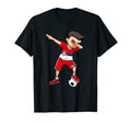 Dabbing Soccer Serbia Jersey Serbian T-Shirt - Trendy Graphic Men Women - T-Shirt, Sweatshirt, Hoodie