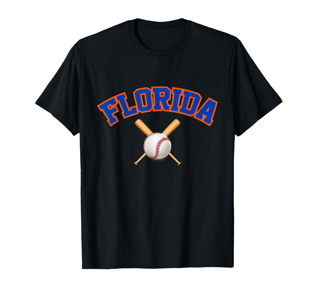 Florida Baseball T-Shirt - Custom Art Print for Adults - T-Shirt, Sweatshirt, Hoodie