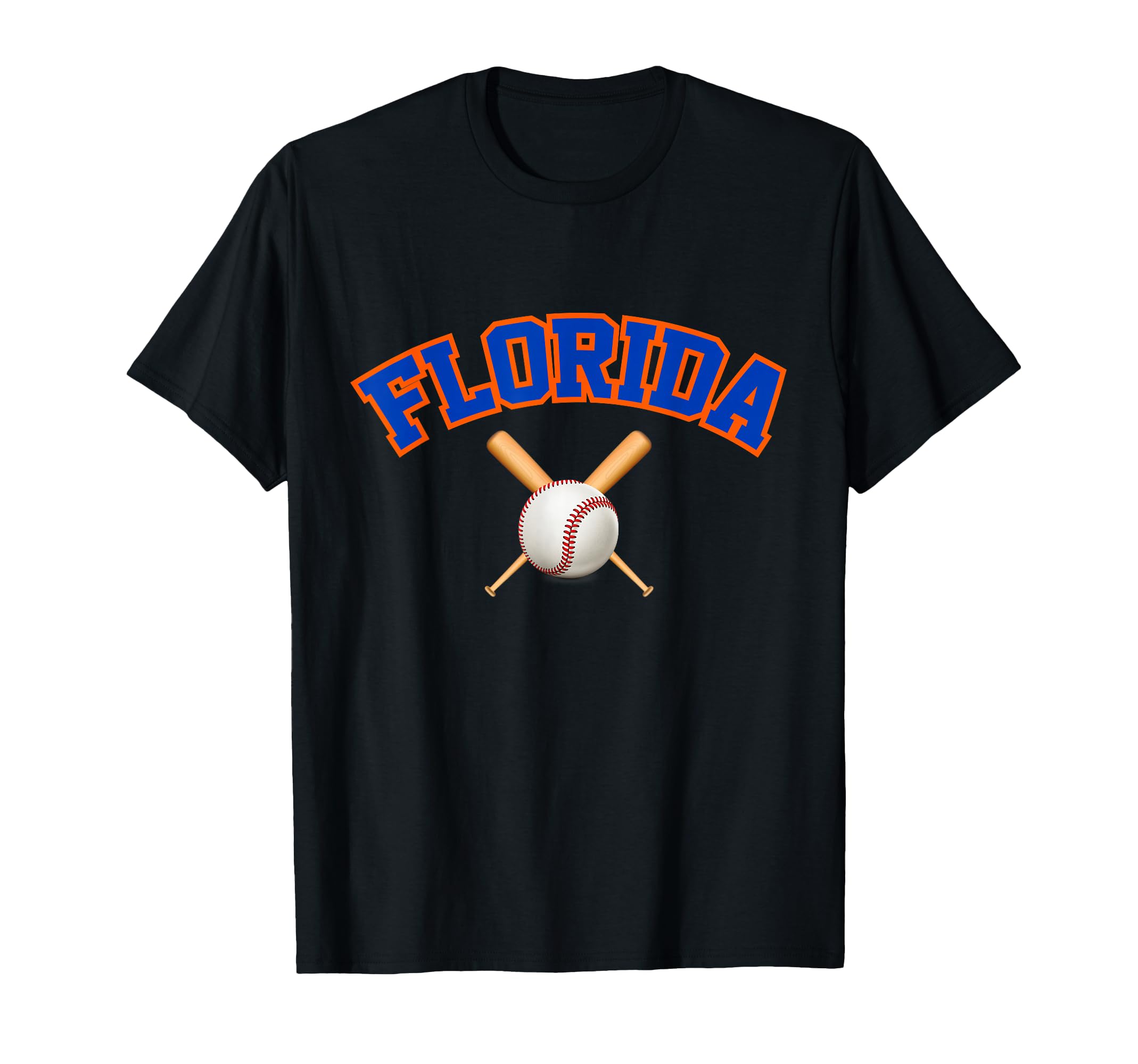 Florida Baseball T-Shirt - Custom Art Print for Adults - T-Shirt, Sweatshirt, Hoodie