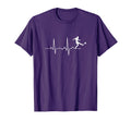 Soccer Heartbeat Goalscorer Dna T-Shirt - Fun Novelty Design for Adults - T-Shirt, Sweatshirt, Hoodie