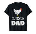 Chicken Dad Farm Animal Farming Life T-Shirt - Trendy Graphic for Adults - T-Shirt, Sweatshirt, Hoodie