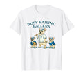 Busy Raising Baller Baseball T-Shirt - Aesthetic Graphic for Adults - T-Shirt, Sweatshirt, Hoodie