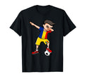 Dabbing Soccer Romania Jersey T-Shirt - Custom Art Print Men Women - T-Shirt, Sweatshirt, Hoodie