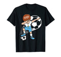 Dabbing Soccer San Marino Fans T-Shirt - Casual Everyday Wear Men Women - T-Shirt, Sweatshirt, Hoodie